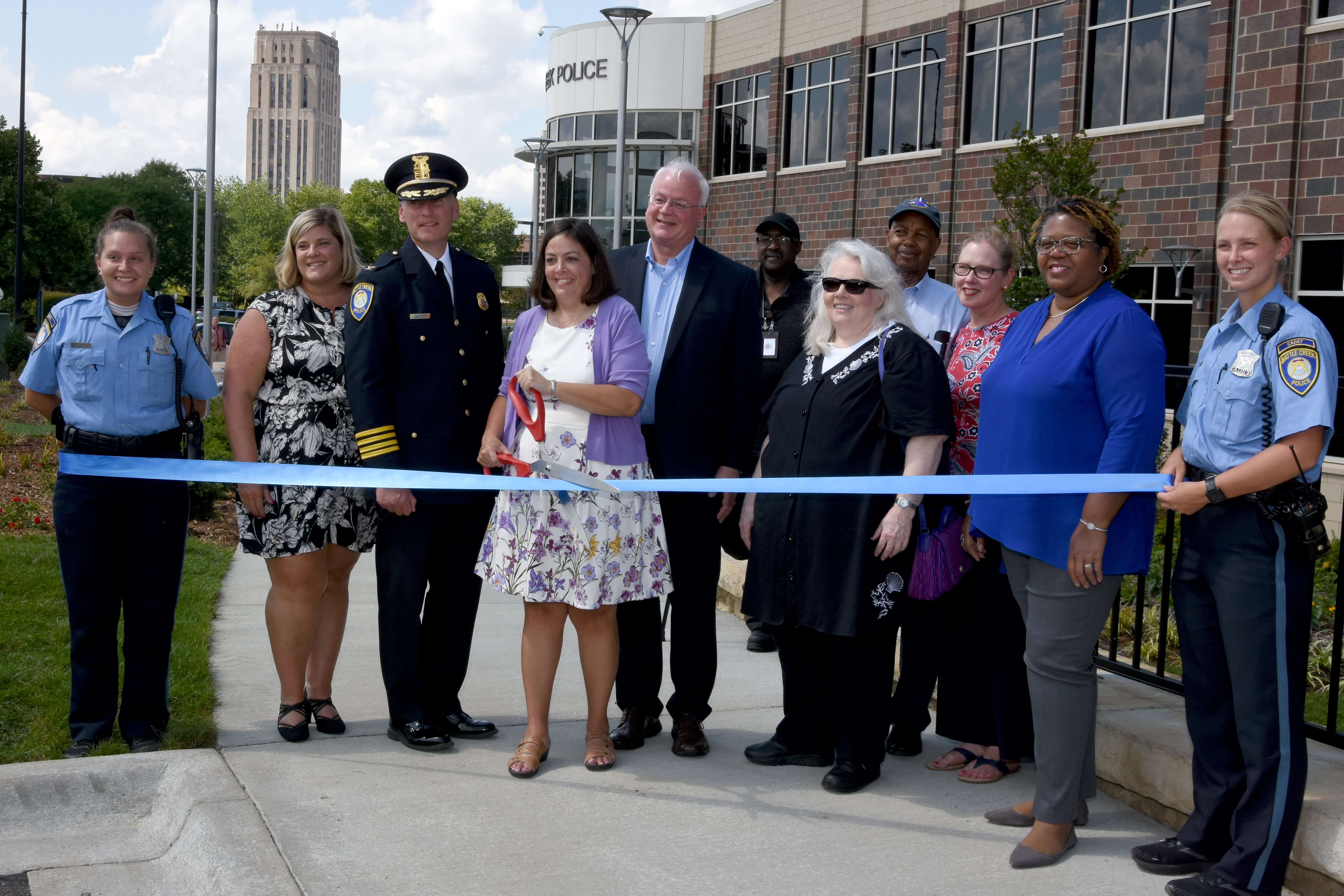 Update: Ribbon Cutting at Battle Creek PD Headquarters