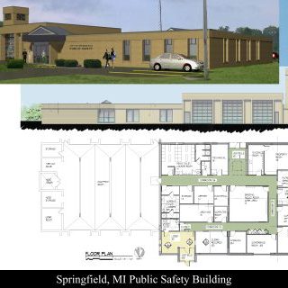Public Safety Addition – Design-Build, Springfield, MI