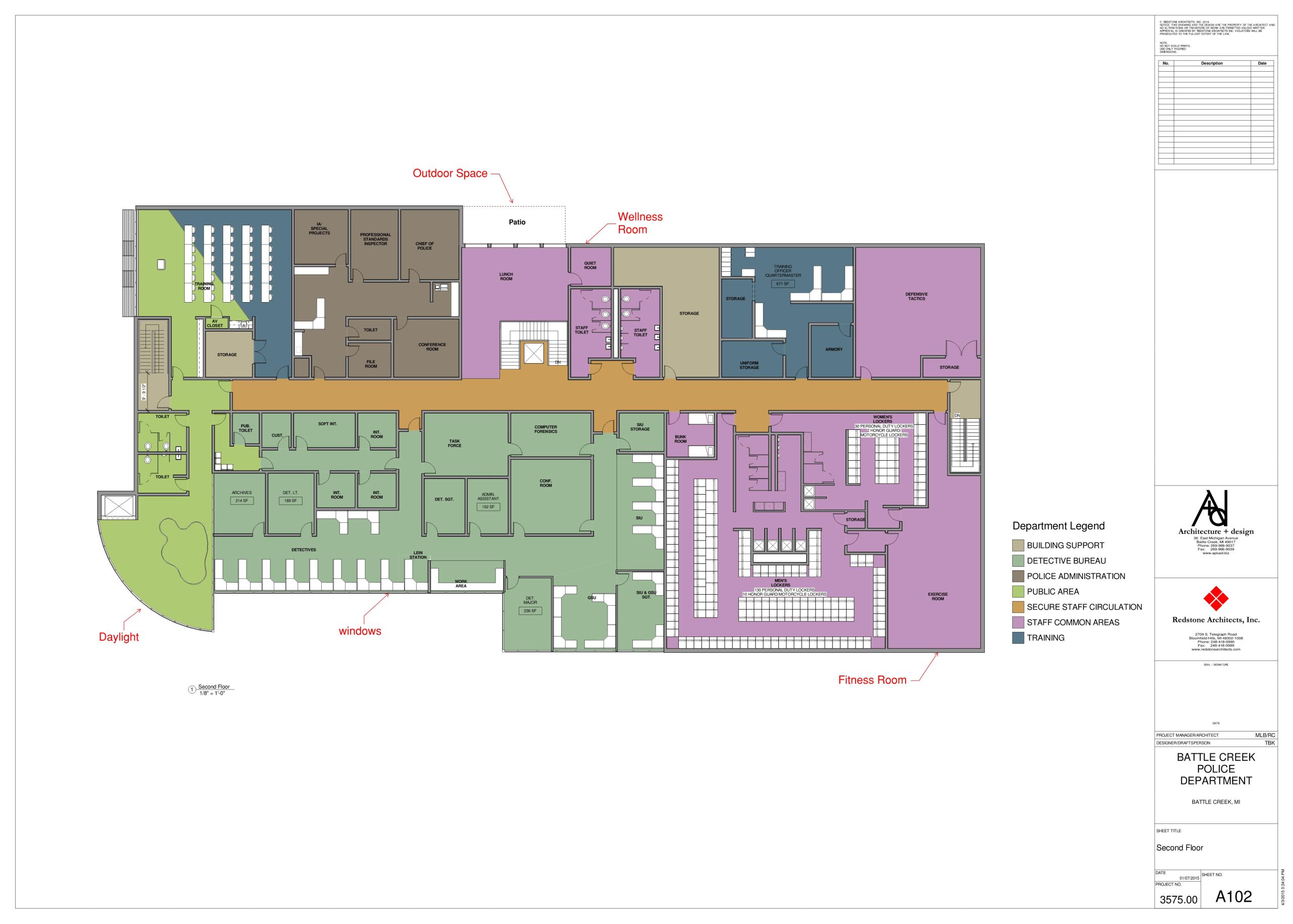 Building for First Responders and Police Officers: Designing Police and Fire Stations with Wellness in Mind