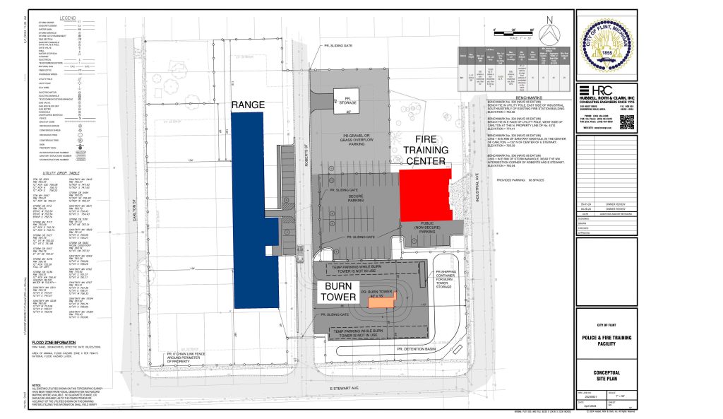 Flint, MI Police & Fire Training Facility